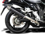 DELKEVIC Suzuki GSXR1300 Hayabusa (08/20) Full De-Cat 4-2 Exhaust System with DL10 14" Carbon Silencers – Accessories in the 2WheelsHero Motorcycle Aftermarket Accessories and Parts Online Shop