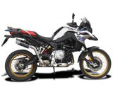 DELKEVIC BMW F750GS / F850GS Slip-on Exhaust Mini 8" Carbon – Accessories in the 2WheelsHero Motorcycle Aftermarket Accessories and Parts Online Shop