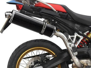 DELKEVIC BMW F750GS / F850GS Slip-on Exhaust Stubby 18" Carbon – Accessories in the 2WheelsHero Motorcycle Aftermarket Accessories and Parts Online Shop