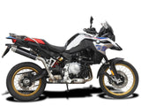 DELKEVIC BMW F750GS / F850GS Slip-on Exhaust DL10 14" Carbon – Accessories in the 2WheelsHero Motorcycle Aftermarket Accessories and Parts Online Shop