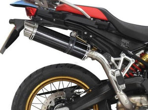 DELKEVIC BMW F750GS / F850GS Slip-on Exhaust DL10 14" Carbon – Accessories in the 2WheelsHero Motorcycle Aftermarket Accessories and Parts Online Shop