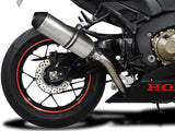 DELKEVIC Honda CBR1000RR (17/19) Slip-on Exhaust 13.5" X-Oval Titanium – Accessories in the 2WheelsHero Motorcycle Aftermarket Accessories and Parts Online Shop