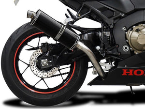 DELKEVIC Honda CBR1000RR (17/19) Slip-on Exhaust Stubby 14" Carbon – Accessories in the 2WheelsHero Motorcycle Aftermarket Accessories and Parts Online Shop