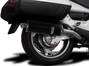 DELKEVIC Honda ST1300 (02/16) Slip-on Exhaust Stubby 14" Carbon – Accessories in the 2WheelsHero Motorcycle Aftermarket Accessories and Parts Online Shop