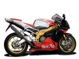 DELKEVIC Aprilia RSV 1000 R / Tuono V2 Slip-on Exhaust 13" Tri-Oval – Accessories in the 2WheelsHero Motorcycle Aftermarket Accessories and Parts Online Shop