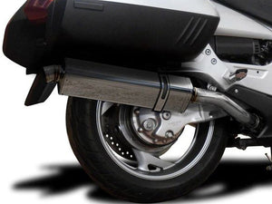 DELKEVIC Honda ST1300 (02/16) Slip-on Exhaust Stubby 17" Tri-Oval – Accessories in the 2WheelsHero Motorcycle Aftermarket Accessories and Parts Online Shop