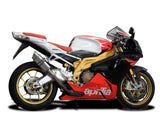 DELKEVIC Aprilia RSV 1000 R / Tuono V2 Slip-on Exhaust Mini 8" – Accessories in the 2WheelsHero Motorcycle Aftermarket Accessories and Parts Online Shop