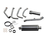 DELKEVIC Honda CBR1100XX Blackbird (96/09) Full Exhaust System 4-1 with Stubby 14" Carbon Silencer – Accessories in the 2WheelsHero Motorcycle Aftermarket Accessories and Parts Online Shop