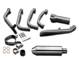 DELKEVIC Honda CBR1100XX Blackbird (96/09) Full Exhaust System 4-1 with 13" Tri-Oval Silencer – Accessories in the 2WheelsHero Motorcycle Aftermarket Accessories and Parts Online Shop