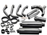 DELKEVIC Honda CBR1100XX Blackbird (96/09) Full Exhaust System with Stubby 18" Silencers – Accessories in the 2WheelsHero Motorcycle Aftermarket Accessories and Parts Online Shop