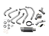 DELKEVIC Honda VFR800 Interceptor (98/01) Full Exhaust System with Mini 8" Carbon Silencer – Accessories in the 2WheelsHero Motorcycle Aftermarket Accessories and Parts Online Shop