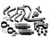 DELKEVIC Honda VFR800 VTEC Full Exhaust System Mini 8" Carbon – Accessories in the 2WheelsHero Motorcycle Aftermarket Accessories and Parts Online Shop