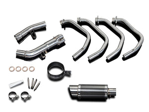 DELKEVIC Suzuki GSF650 Bandit (09/15) Full Exhaust System Mini 8" Carbon – Accessories in the 2WheelsHero Motorcycle Aftermarket Accessories and Parts Online Shop