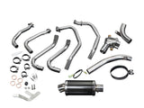 DELKEVIC Honda VFR800 Interceptor (98/01) Full Exhaust System with DS70 9" Carbon Silencer (high level) – Accessories in the 2WheelsHero Motorcycle Aftermarket Accessories and Parts Online Shop