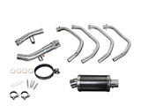 DELKEVIC Suzuki GSF1250 Bandit Full Exhaust System with DS70 9" Carbon Silencer – Accessories in the 2WheelsHero Motorcycle Aftermarket Accessories and Parts Online Shop