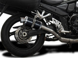 DELKEVIC Suzuki GSX1250FA Traveller Full Exhaust System with DS70 9" Carbon Silencer – Accessories in the 2WheelsHero Motorcycle Aftermarket Accessories and Parts Online Shop