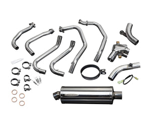 DELKEVIC Honda VFR800 Interceptor (98/01) Full Exhaust System with Stubby 14" Silencer – Accessories in the 2WheelsHero Motorcycle Aftermarket Accessories and Parts Online Shop