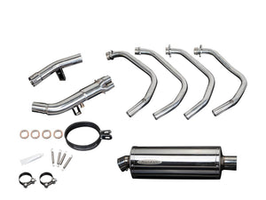 DELKEVIC Suzuki GSX650F Full Exhaust System Stubby 14" – Accessories in the 2WheelsHero Motorcycle Aftermarket Accessories and Parts Online Shop