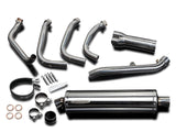 DELKEVIC Honda CBR1100XX Blackbird (96/09) Full Exhaust System 4-1 with Stubby 18" Silencer – Accessories in the 2WheelsHero Motorcycle Aftermarket Accessories and Parts Online Shop