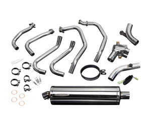 DELKEVIC Honda VFR800 Interceptor (98/01) Full Exhaust System with Stubby 18" Silencer – Accessories in the 2WheelsHero Motorcycle Aftermarket Accessories and Parts Online Shop