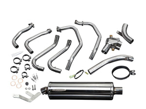 DELKEVIC Honda VFR800 Interceptor (98/01) Full Exhaust System with Stubby 18" Silencer (high level) – Accessories in the 2WheelsHero Motorcycle Aftermarket Accessories and Parts Online Shop