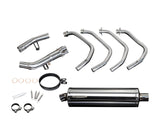 DELKEVIC Suzuki GSX650F Full Exhaust System Stubby 18" – Accessories in the 2WheelsHero Motorcycle Aftermarket Accessories and Parts Online Shop