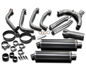 DELKEVIC Honda CBR1100XX Blackbird (96/09) Full Exhaust System with Stubby 18" Carbon Silencers – Accessories in the 2WheelsHero Motorcycle Aftermarket Accessories and Parts Online Shop