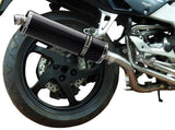 DELKEVIC Honda VFR800 Interceptor (98/01) Full Exhaust System with Stubby 18" Carbon Silencer – Accessories in the 2WheelsHero Motorcycle Aftermarket Accessories and Parts Online Shop