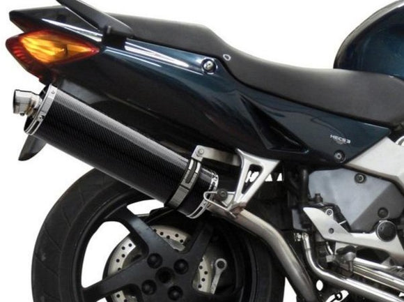 DELKEVIC Honda VFR800 Interceptor (98/01) Full Exhaust System with Stubby 18