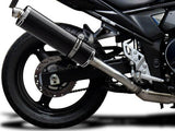 DELKEVIC Suzuki GSF650 Bandit (09/15) Full Exhaust System Stubby 18" Carbon – Accessories in the 2WheelsHero Motorcycle Aftermarket Accessories and Parts Online Shop