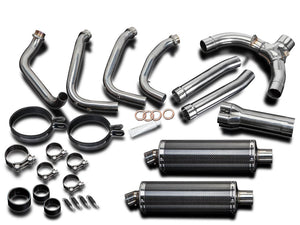 DELKEVIC Honda CBR1100XX Blackbird (96/09) Full Exhaust System with Stubby 14" Carbon Silencers – Accessories in the 2WheelsHero Motorcycle Aftermarket Accessories and Parts Online Shop