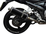 DELKEVIC Suzuki GSF1250 Bandit Full Exhaust System with Stubby 14" Carbon Silencer – Accessories in the 2WheelsHero Motorcycle Aftermarket Accessories and Parts Online Shop