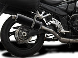 DELKEVIC Suzuki GSX1250FA Traveller Full Exhaust System with Stubby 14" Carbon Silencer – Accessories in the 2WheelsHero Motorcycle Aftermarket Accessories and Parts Online Shop