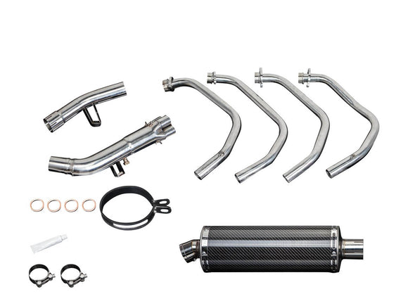 DELKEVIC Suzuki GSX650F Full Exhaust System Stubby 14