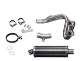 DELKEVIC Kawasaki Versys 650 (07/14) Full Exhaust System with Stubby 14" Carbon Silencer – Accessories in the 2WheelsHero Motorcycle Aftermarket Accessories and Parts Online Shop