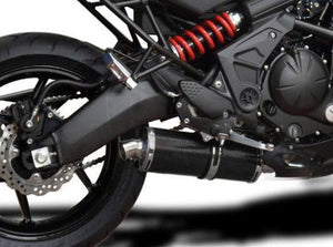 DELKEVIC Kawasaki Versys 650 (07/14) Full Exhaust System with Stubby 14" Carbon Silencer – Accessories in the 2WheelsHero Motorcycle Aftermarket Accessories and Parts Online Shop