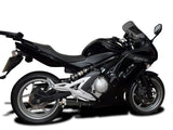 DELKEVIC Kawasaki Ninja 650 (06/11) Full Exhaust System with Stubby 14" Carbon Silencer – Accessories in the 2WheelsHero Motorcycle Aftermarket Accessories and Parts Online Shop