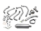 DELKEVIC Honda VFR800 Interceptor (98/01) Full Exhaust System with 13" Tri-Oval Silencer (high level) – Accessories in the 2WheelsHero Motorcycle Aftermarket Accessories and Parts Online Shop