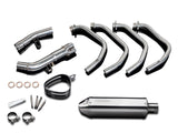 DELKEVIC Suzuki GSF1250 Bandit Full Exhaust System with 13" Tri-Oval Silencer – Accessories in the 2WheelsHero Motorcycle Aftermarket Accessories and Parts Online Shop