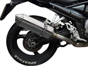 DELKEVIC Suzuki GSF1250 Bandit Full Exhaust System with 13" Tri-Oval Silencer – Accessories in the 2WheelsHero Motorcycle Aftermarket Accessories and Parts Online Shop