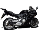 DELKEVIC Kawasaki Ninja 650 (06/11) Full Exhaust System with 13" Tri-Oval Silencer – Accessories in the 2WheelsHero Motorcycle Aftermarket Accessories and Parts Online Shop