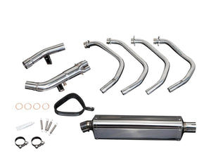 DELKEVIC Suzuki GSF650 Bandit (09/15) Full Exhaust System Stubby 17" Tri-Oval – Accessories in the 2WheelsHero Motorcycle Aftermarket Accessories and Parts Online Shop