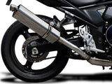 DELKEVIC Suzuki GSF650 Bandit (09/15) Full Exhaust System Stubby 17" Tri-Oval – Accessories in the 2WheelsHero Motorcycle Aftermarket Accessories and Parts Online Shop