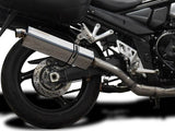 DELKEVIC Suzuki GSX1250FA Traveller Full Exhaust System with Stubby 17" Tri-Oval Silencer – Accessories in the 2WheelsHero Motorcycle Aftermarket Accessories and Parts Online Shop