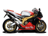 DELKEVIC Aprilia RSV 1000 R / Tuono V2 Slip-on Exhaust DL10 14" Carbon – Accessories in the 2WheelsHero Motorcycle Aftermarket Accessories and Parts Online Shop