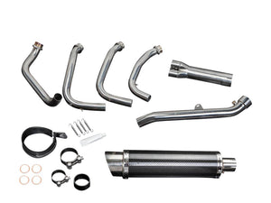 DELKEVIC Honda CBR1100XX Blackbird (96/09) Full Exhaust System 4-1 with DL10 14" Carbon Silencer – Accessories in the 2WheelsHero Motorcycle Aftermarket Accessories and Parts Online Shop