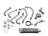 DELKEVIC Honda VFR800 Interceptor (98/01) Full Exhaust System with DL10 14" Carbon Silencer (high level) – Accessories in the 2WheelsHero Motorcycle Aftermarket Accessories and Parts Online Shop