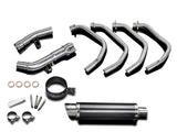 DELKEVIC Suzuki GSF1250 Bandit Full Exhaust System with DL10 14" Carbon Silencer – Accessories in the 2WheelsHero Motorcycle Aftermarket Accessories and Parts Online Shop