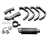 DELKEVIC Suzuki GSF650 Bandit (09/15) Full Exhaust System DL10 14" Carbon – Accessories in the 2WheelsHero Motorcycle Aftermarket Accessories and Parts Online Shop