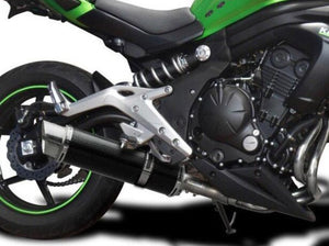 DELKEVIC Kawasaki Ninja 650 / ER-6 Full Exhaust System with DL10 14" Carbon Silencer – Accessories in the 2WheelsHero Motorcycle Aftermarket Accessories and Parts Online Shop